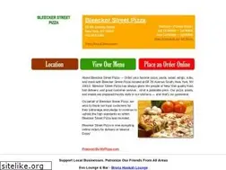 Sites similar to bleeckerstreetpizzeria.com