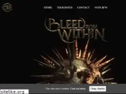 Sites similar to bleedfromwithin.com