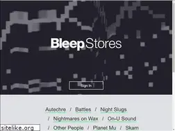 Sites similar to bleepstores.com