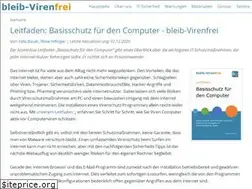 Sites similar to bleib-virenfrei.de