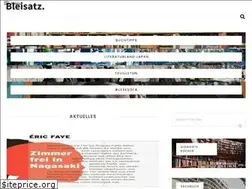 Sites similar to bleisatz.blog