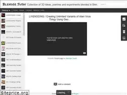 Sites similar to blendersushi.blogspot.com