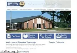 Sites similar to blendontownship-mi.gov