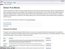 Sites similar to blends.debian.org