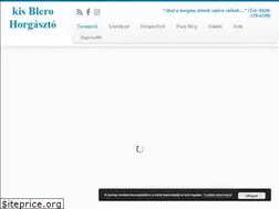 Sites similar to blero-horgaszto.hu