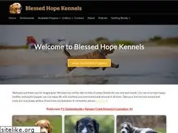 Sites similar to blessedhopekennels.com