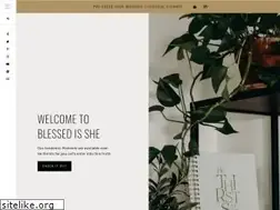 Sites similar to blessedisshe.net