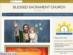 Sites similar to blessedsacrament.net