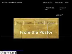 Sites similar to blessedsacramentalbany.org