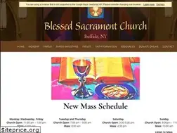 Sites similar to blessedsacramentbuffalo.org