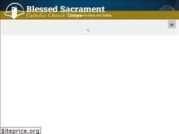 Sites similar to blessedsacramentcatholic.org