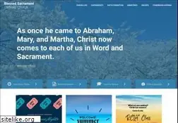 Sites similar to blessedsacramentcc.org