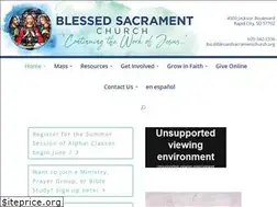 Sites similar to blessedsacramentchurch.org