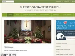 Sites similar to blessedsacramentchurchsi.org