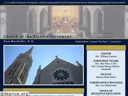 Sites similar to blessedsacramentnr.com