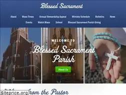 Sites similar to blessedsacramentqcy.org