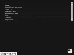 Sites similar to blessedsacramentsandy.org