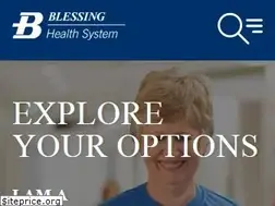 Sites similar to blessinghospital.com