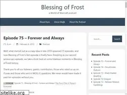 Sites similar to blessingoffrost.com
