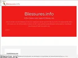 Sites similar to blessures.info