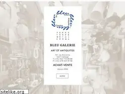 Sites similar to bleugalerie.com