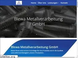 Sites similar to blewa-metallverarbeitung.de