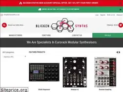 Sites similar to blickensynths.co.uk