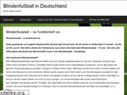 Sites similar to blindenfussball-online.de