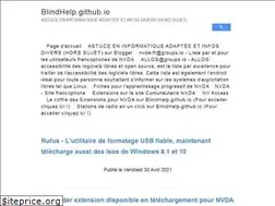 Sites similar to blindhelp.github.io