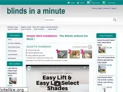 Sites similar to blindsinaminute.com
