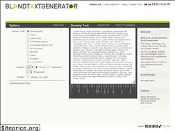 Sites similar to blindtextgenerator.com