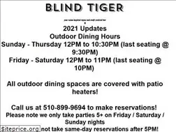 Sites similar to blindtigeroakland.com