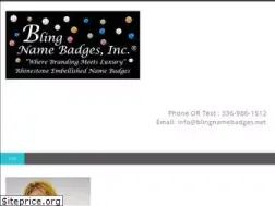 Sites similar to blingnamebadges.net