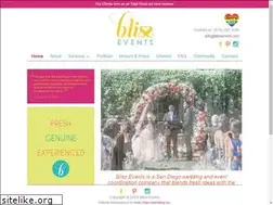 Sites similar to blissevent.com