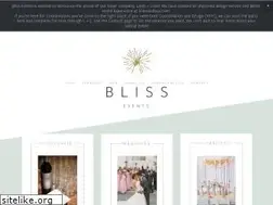 Sites similar to blissevents.net