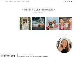 Sites similar to blissfullybrooke.com