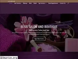 Sites similar to blisssalonandboutique.net