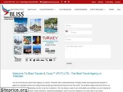 Sites similar to blisstravels.com.pk
