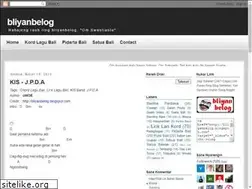 Sites similar to bliyanbelog.blogspot.com