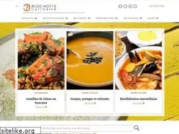 Sites similar to bloc-notes-culinaire.com