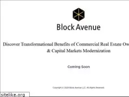 Sites similar to blockavenue.com