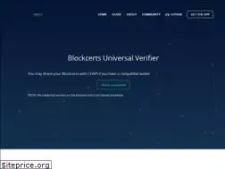 Sites similar to blockcerts.org