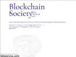 Sites similar to blockchain-society.science