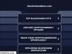 Sites similar to blockchainaliens.com
