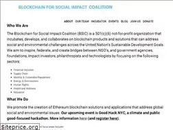Sites similar to blockchainforsocialimpact.com