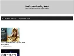 Sites similar to blockchaingamesnews.com