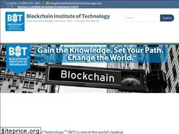 Sites similar to blockchaininstituteoftechnology.com