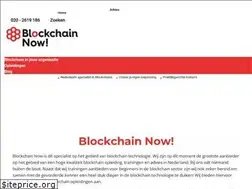 Sites similar to blockchainnow.nl