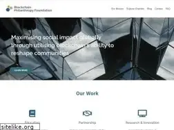 Sites similar to blockchainphilanthropy.org