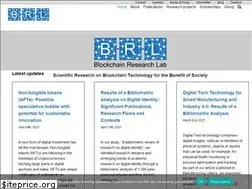 Sites similar to blockchainresearchlab.org